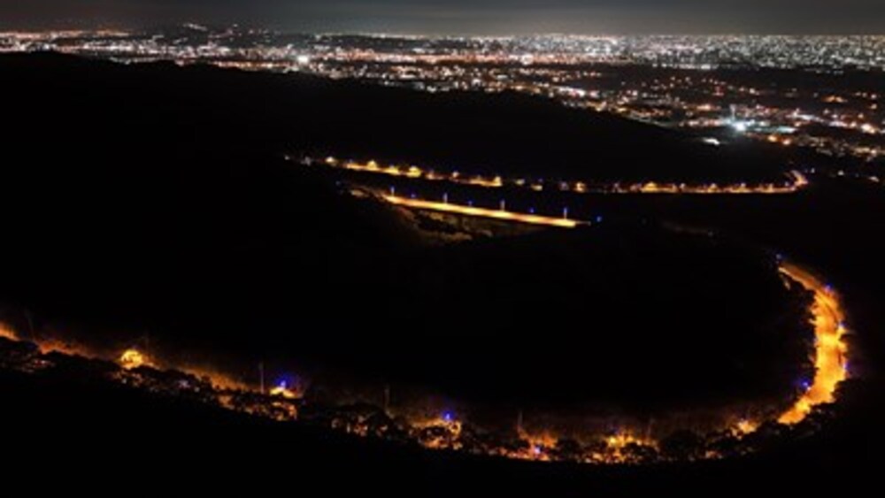 中市LED路燈升級點亮大肚山頭重現浪漫夜景