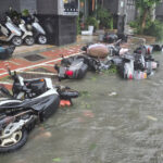 3-高雄強風暴雨 泥水灌大樓地下室