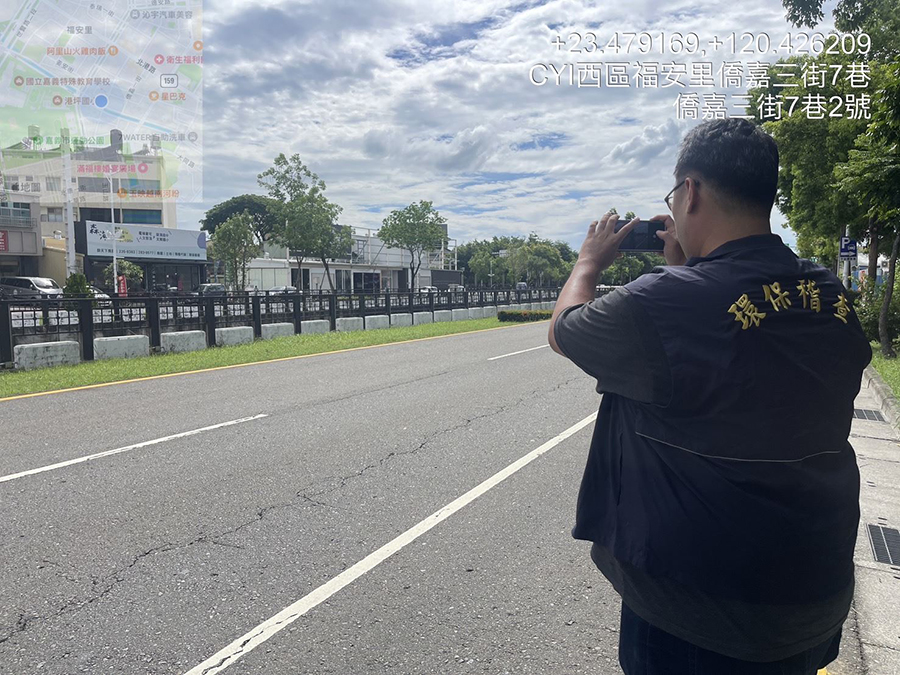 嘉義市配合環境部修法，預先強化道路交通島及人行道管理