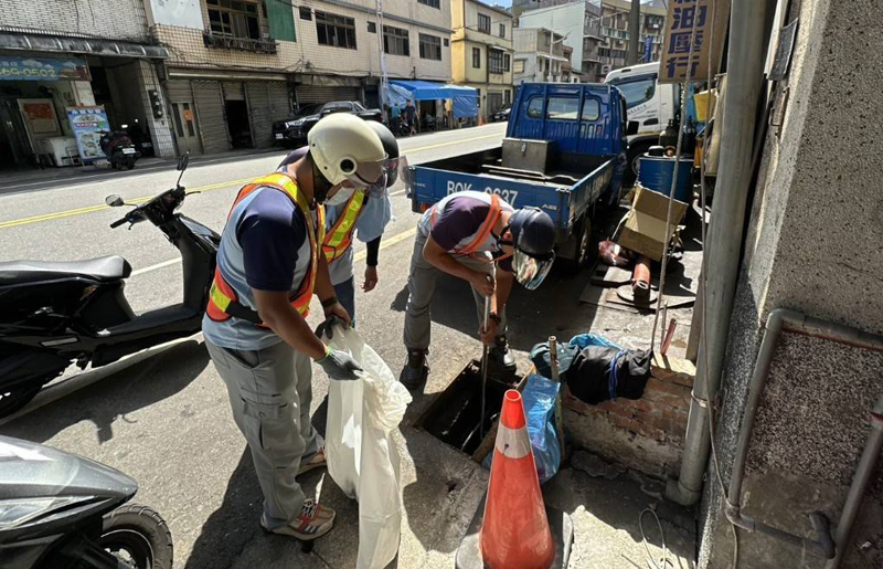 颱風前清水溝