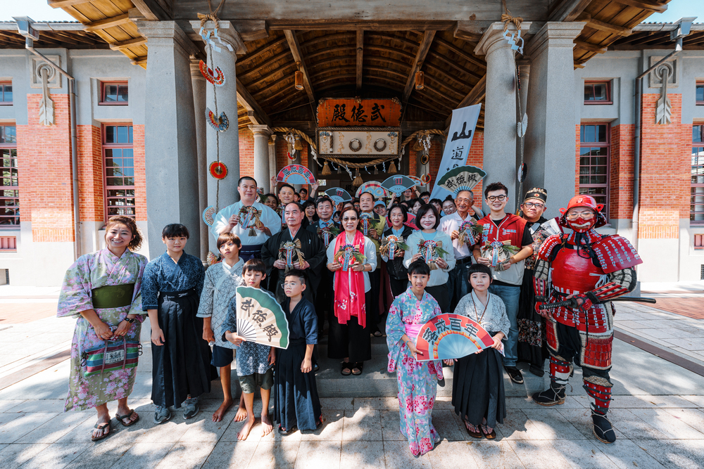 高雄市定古蹟武德殿喜迎百歲生日