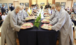 0818慈濟竹山聯絡處舉行七月正信吉祥月，蔬食共善祈平安祈福會3