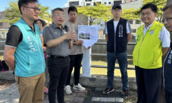 （見報）梧棲大排北岸步道完工獲好評 立委蔡其昌再爭取南岸步道