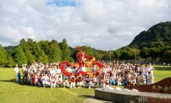 大湖公園迎祥龍 文化與自然共舞