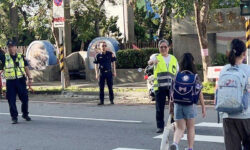 風災後鳳警強化護童安全