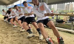 台中天團「玖壹壹」現身太原拔河場 運動局：為選手打氣1