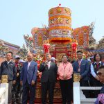 大甲媽駐駕新港奉天宮 萬人祝壽