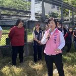 潭子150平方公尺畸零地淪髒亂點 楊瓊瓔及賴朝國協調活化變身綠地