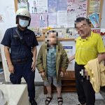 8旬婦迷途冷到發抖 清水警遞暖暖包