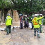 基市府到調和街內陸湖會勘 確認水況穩定安全