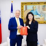 鄭麗文會德國駐台代表 交流台灣政局、兩岸關係議題