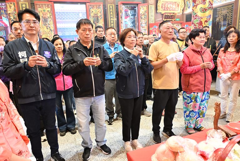 彰化新港十八庄送大爐祈求媽祖護平安