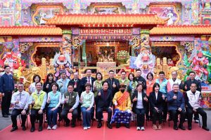 溪湖福安宮清醮大典 總統參香祈福