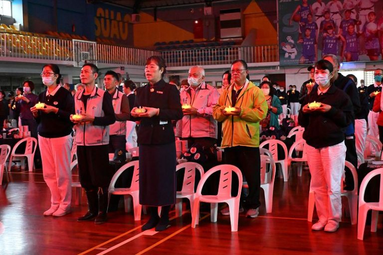 宜蘭慈濟舉辦災後祈福會暨歲末祝福