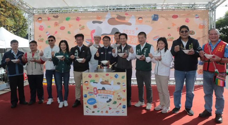 2025台南牛仔沖沖滾登場 黃偉哲邀民眾幸福吃牛肉