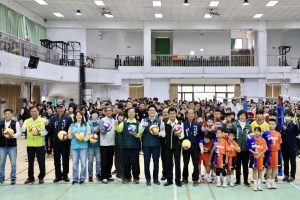 華宗盃排球賽 339隊逾5千位選手齊聚學甲