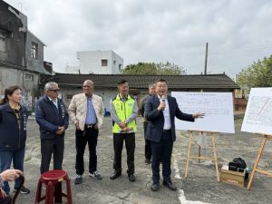 蔡其昌爭取近5千萬 汰換大甲四里老舊管線