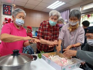 北榮桃園分院巷弄長照站 溫馨迎冬至