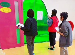 基市府攜靖娟基金會 啟動親子館環安總體檢