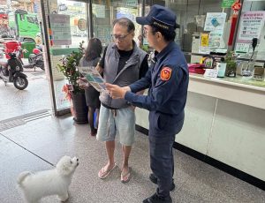 大雅警走入金融機構 用三分鐘守住民眾荷包