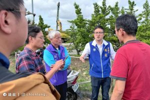 錢龍會勘 解決蘆竹里排水問題