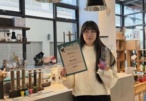 K Cup國際咖啡杯測賽 嘉藥食品系陳筑婷奪金