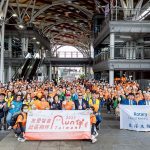 基隆長照所與扶輪社攜手帶長者RUN伴市區　