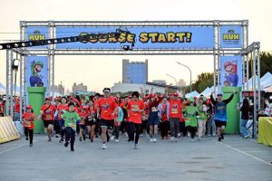 超級瑪利歐首場主題路跑 台中歡樂開跑 吸引逾萬名粉絲熱情參與