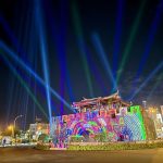 恆春夜未眠 南門光雕展演驚豔亮相