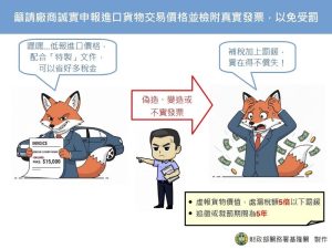 低報貨價恐吃罰單 基隆關籲誠實申報