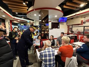 大甲警蔣公路夜市開講