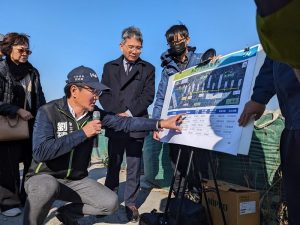 劉建國爭取整治二崙新庄子大排治理工程 正式動工