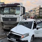 大肚區追撞事故3人受傷送醫