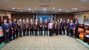 日本眾議員萩生田光一率團訪高 康裕成議長到場 共敘台日情誼