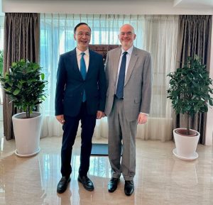 朱立倫會谷立言 強調台美關係是台灣安全重要基石