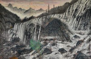 筆走山水語入鄉情 黃逢毅個展中興畫廊展出