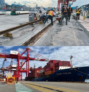 基隆港碼頭煥然一新 安全與營運雙提升