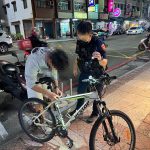 虛驚一場變笑顏 陽明警細心協助找回腳踏車