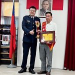 霧峰警友辦事處主任戴儲賢 獲好人好事代表暨八德獎