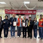 大甲正勤愛心協會攜立揚獅子會歲末送暖