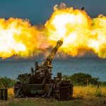 陸軍台東太麻里海邊火砲射擊