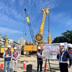 高捷黃線建設進入主體工程階段