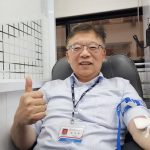 中油煉製部熱血澎湃持續傳愛 執行長季存厚帶頭挽袖捐血