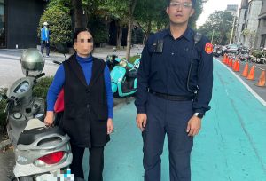 熱心頭家警奔10公里外 助婦找回失蹤機車