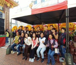 前金萬興宮關公殿啟用 藍綠市長選將拚場