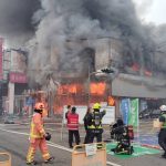 北屯火警燒毀八戶 市府發空汙快訊