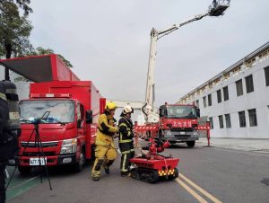 台塑碳纖廠消防搶救演練