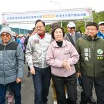 大嵙崁清淤輸送道路 通車