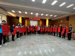 名家春聯免費索取 梧棲公所湧人潮