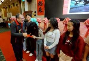 致用高中辦僑生春節祭祖暨師生聯歡餐會